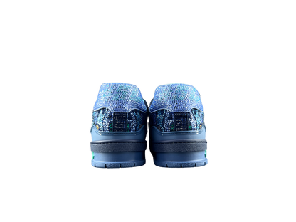Louis Vuitton LV Pantofi sport Albastru Diamonds Luxury Ediție - prezentare produs