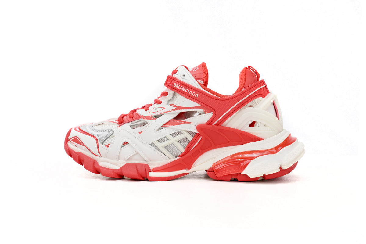 Balenciaga Track 2 0 Roșu Alb - prezentare produs