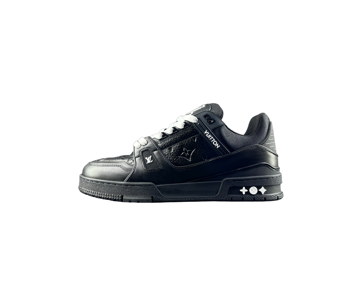 Louis Vuitton LV Trainers Negru Piele - prezentare produs