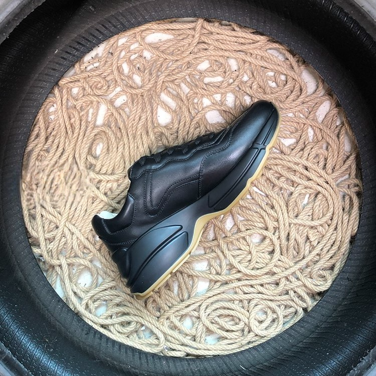 Gucci Rython Negru Rainbow Logo Pantofi sport - prezentare produs