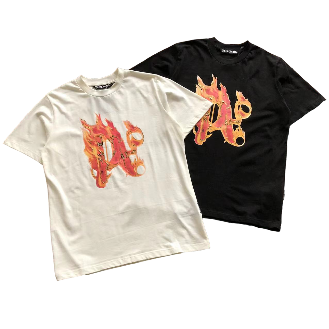 Palm Angels Tricou Flame - prezentare produs