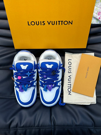 Louis Vuitton LV Trainers Maxi Albastru - prezentare produs