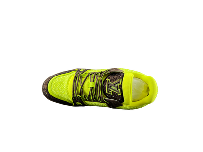 Louis Vuitton LV Trainers Verde Maro Diamonds Luxury Ediție - prezentare produs