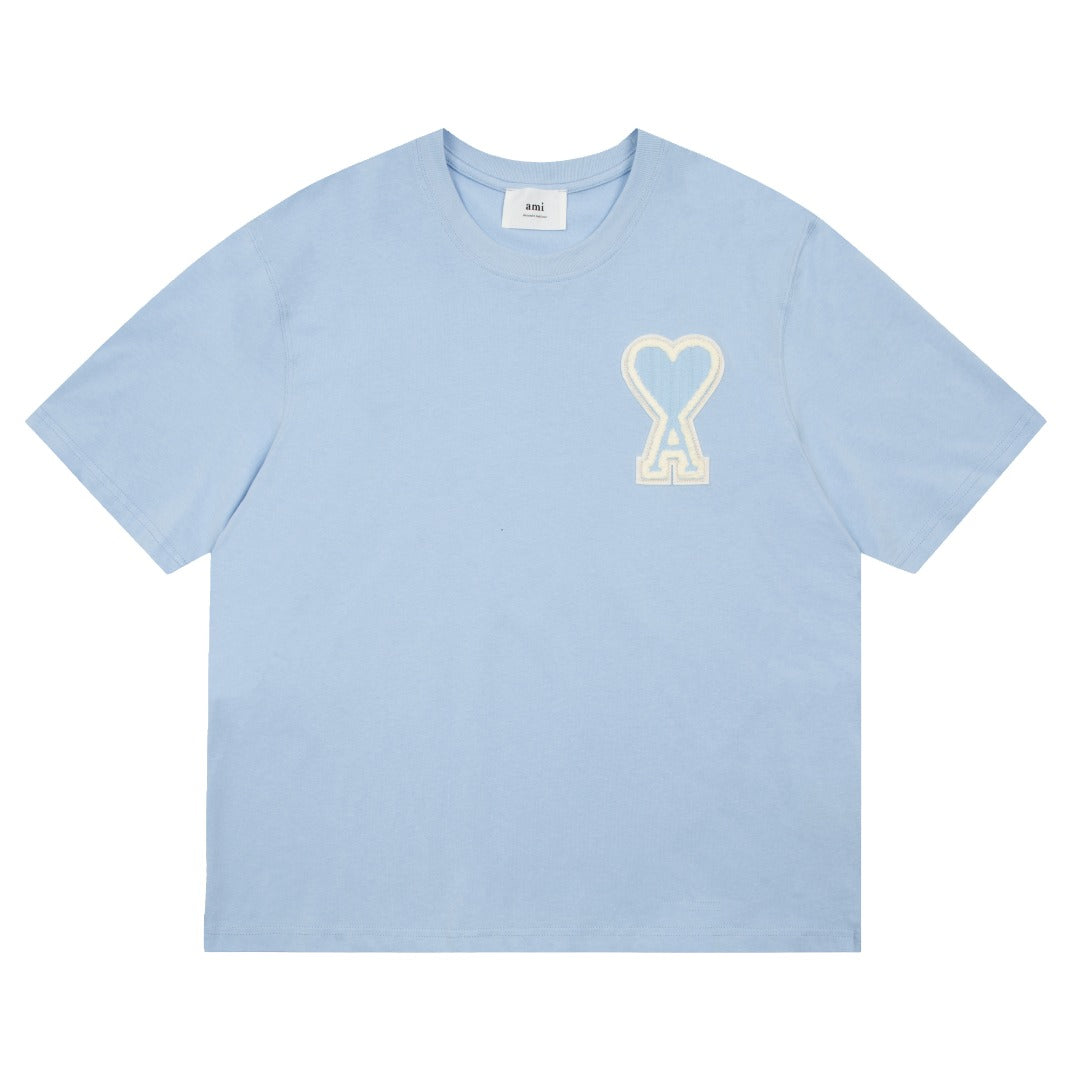 Ami Paris Tricou Baby Albastru - prezentare produs