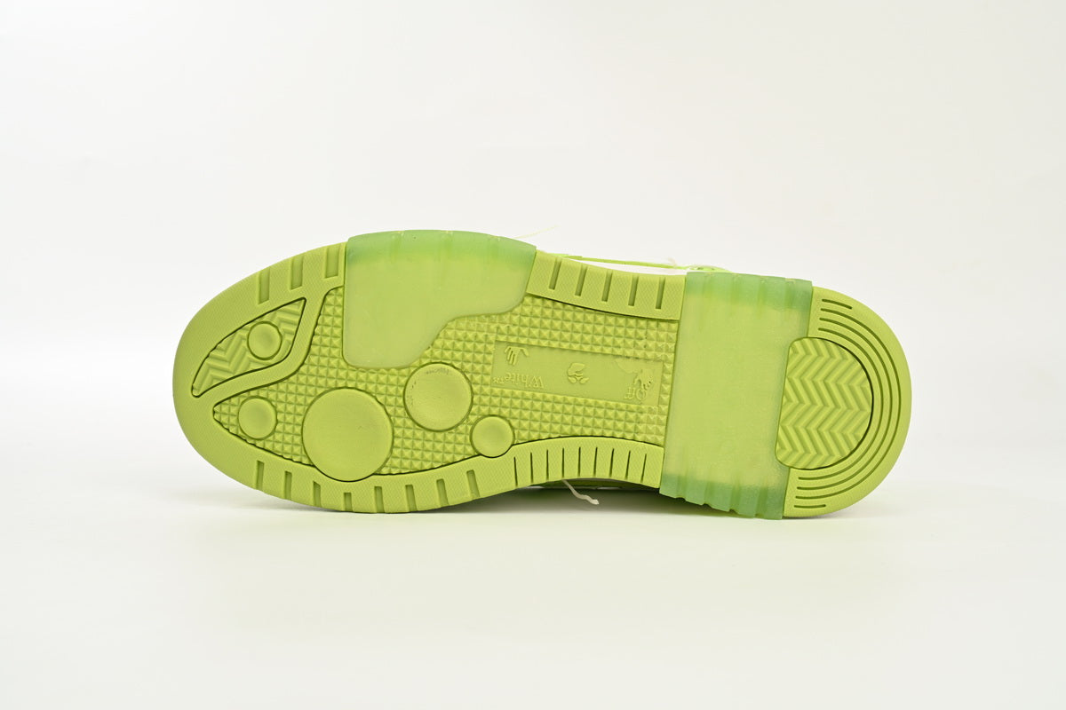 Off-White Off-White Out Of Office Verde And Alb Ediție limitată Pantofi sport - prezentare produs
