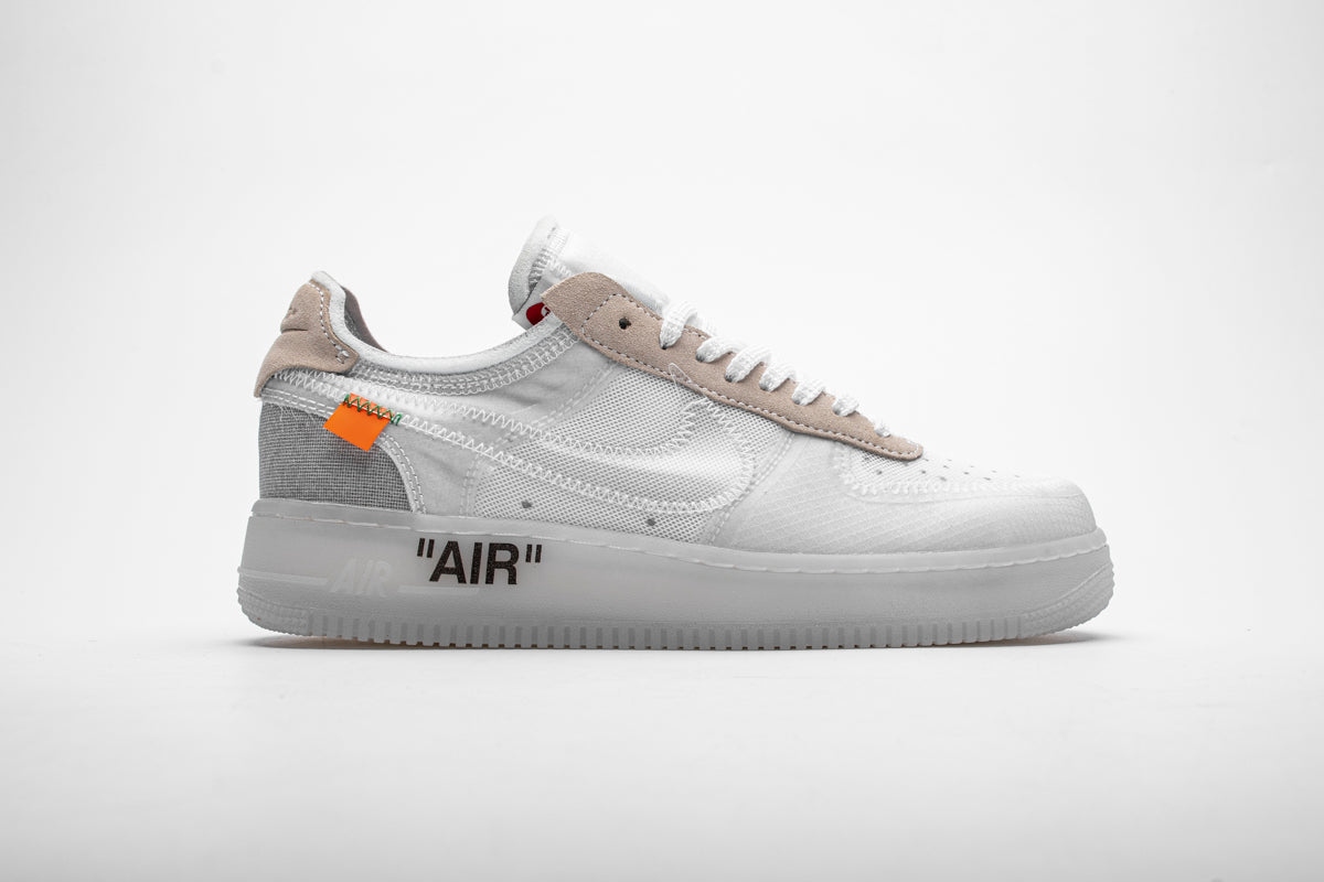 Nike Air Force X Off-White Alb - prezentare produs
