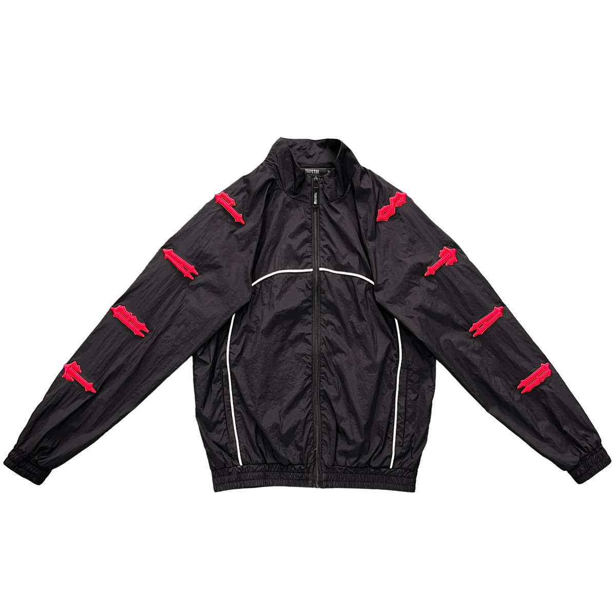 Trapstar Shellsuit Negru Albastru Trening - prezentare produs