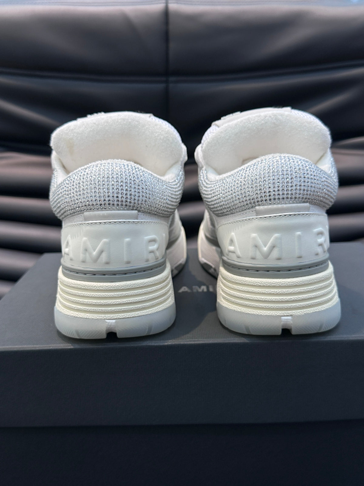 Amiri Ma 1 Alb Gri Diamonds New Colecție Pantofi sport - prezentare produs