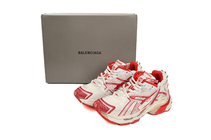 Balenciaga Runner Roșu Alb - prezentare produs