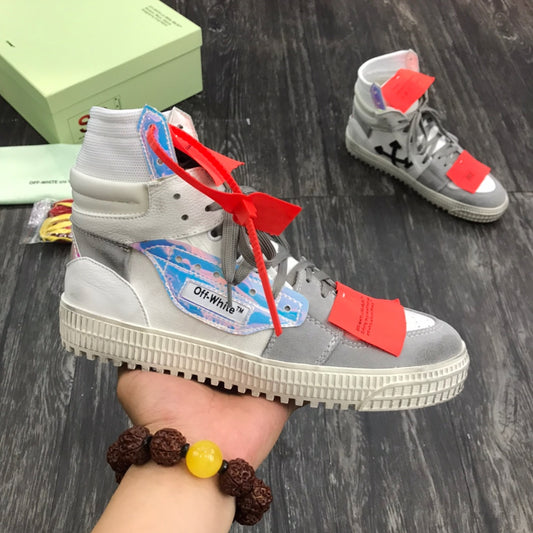 Off-White Court 3 0 Gri Fade - prezentare produs