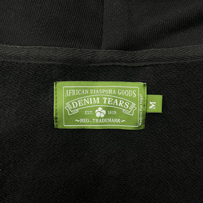 Denim Tears Hanorac Negru - prezentare produs