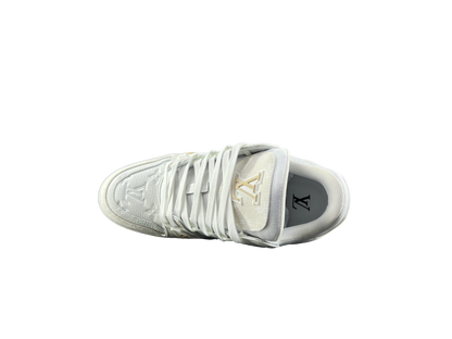 Louis Vuitton LV Trainers Full Alb Pattern - prezentare produs