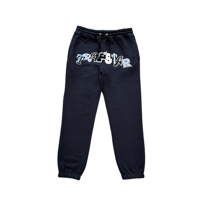 Trapstar Widcard Trening Negru Albastru - prezentare produs