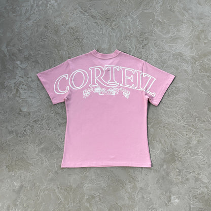 Corteiz Tricou New Colecție Roz - prezentare produs