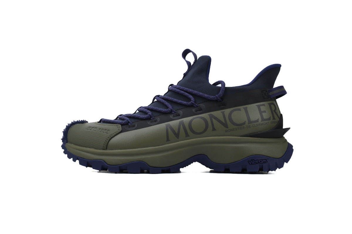 Moncler Tailgrip Army Verde Albastru - prezentare produs