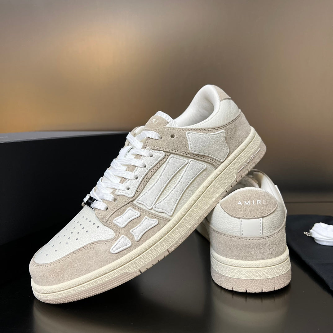 Amiri Skeleton Alb Crem - prezentare produs