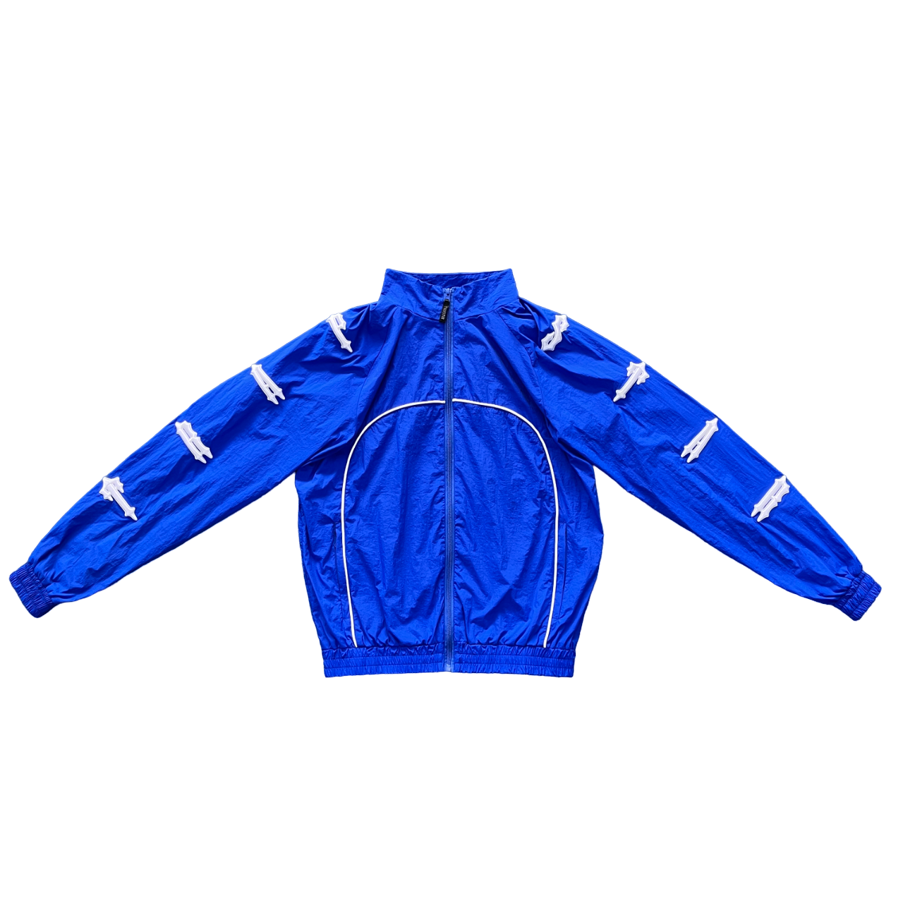 Trapstar Shellsuit Negru Albastru Trening - prezentare produs