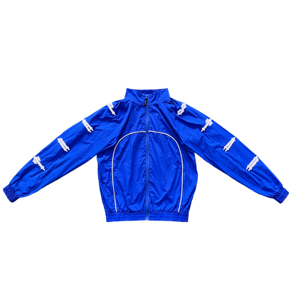 Trapstar Shellsuit Negru Albastru Trening - prezentare produs