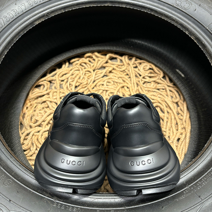 Gucci Rython Interlocking Negru Pantofi sport - prezentare produs