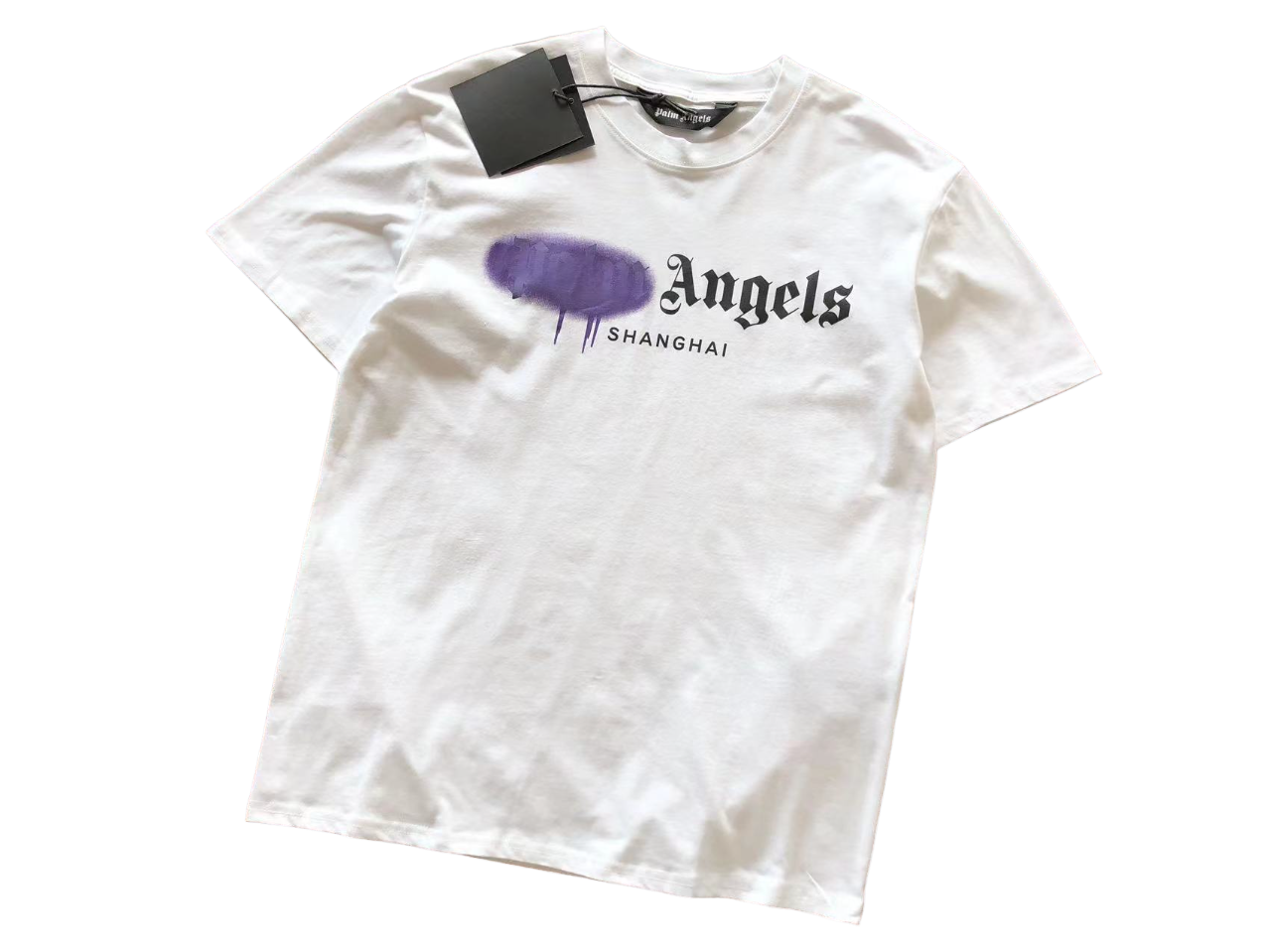Palm Angels Spray Paint T Cămașă - prezentare produs
