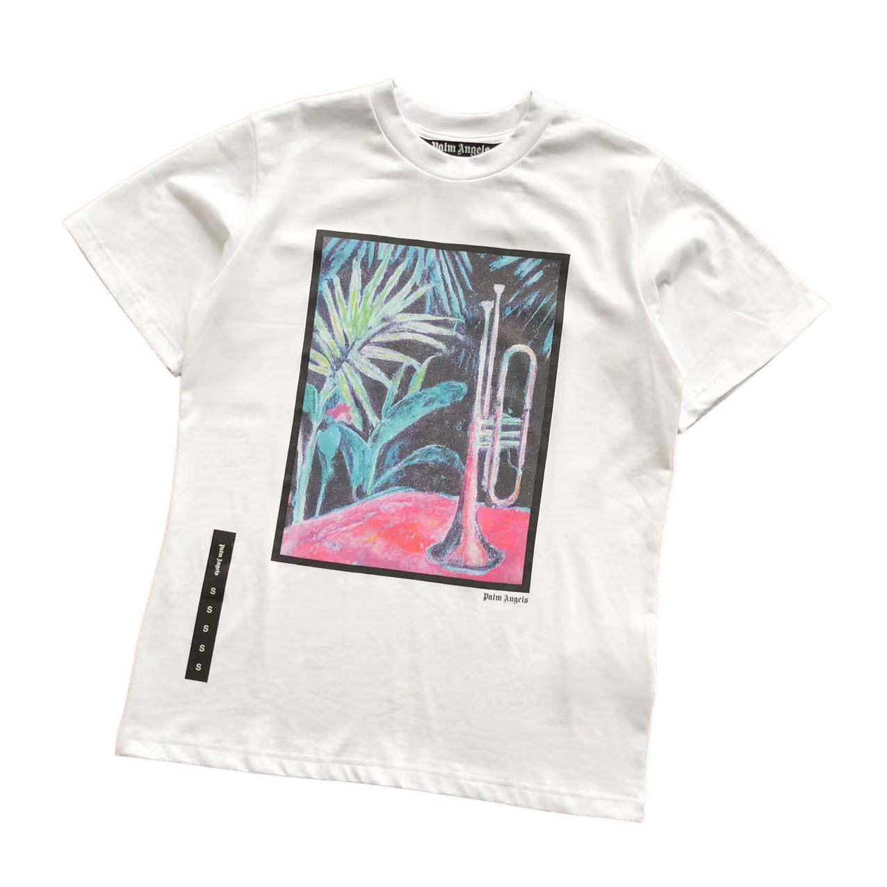 Palm Angels Trumpet Tricou - prezentare produs