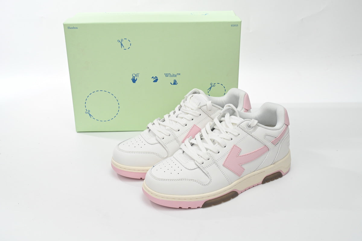 Off-White Out Of Office Deschis Roz Alb - prezentare produs