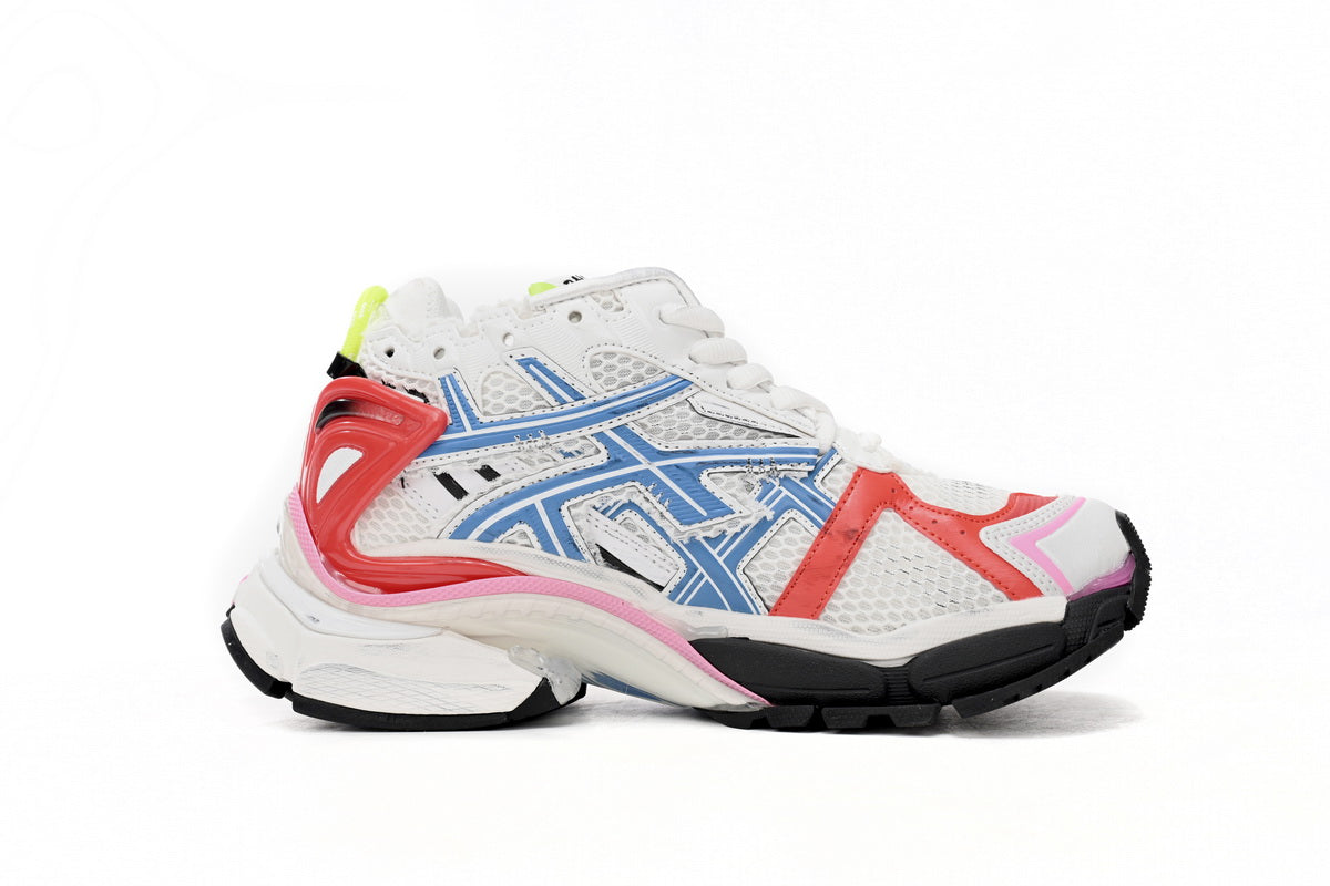 Balenciaga Runner Roșu Albastru Alb - prezentare produs