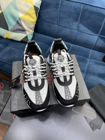 Versace Chain Reaction Negru Alb - prezentare produs