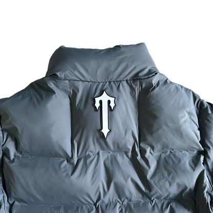 Trapstar Geacă Its A Secret Puffer Gri New Colecție - prezentare produs