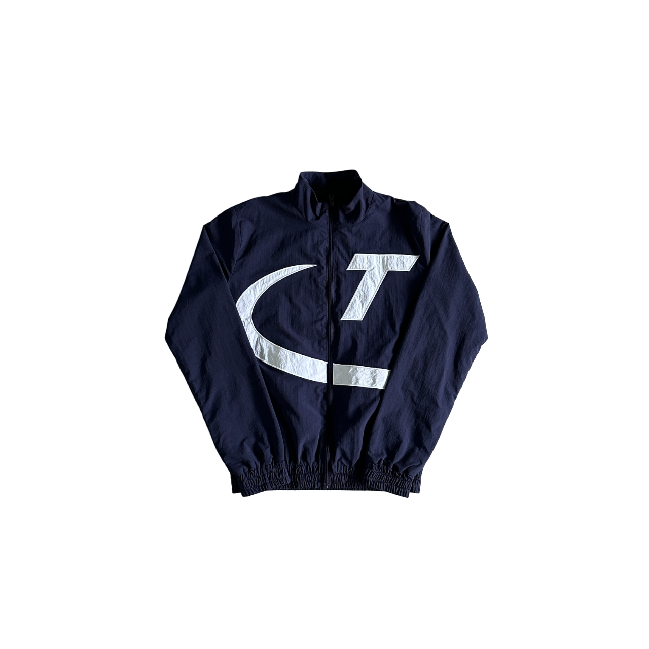 Trapstar Hyper Shellsuit Negru Albastru Trening - prezentare produs