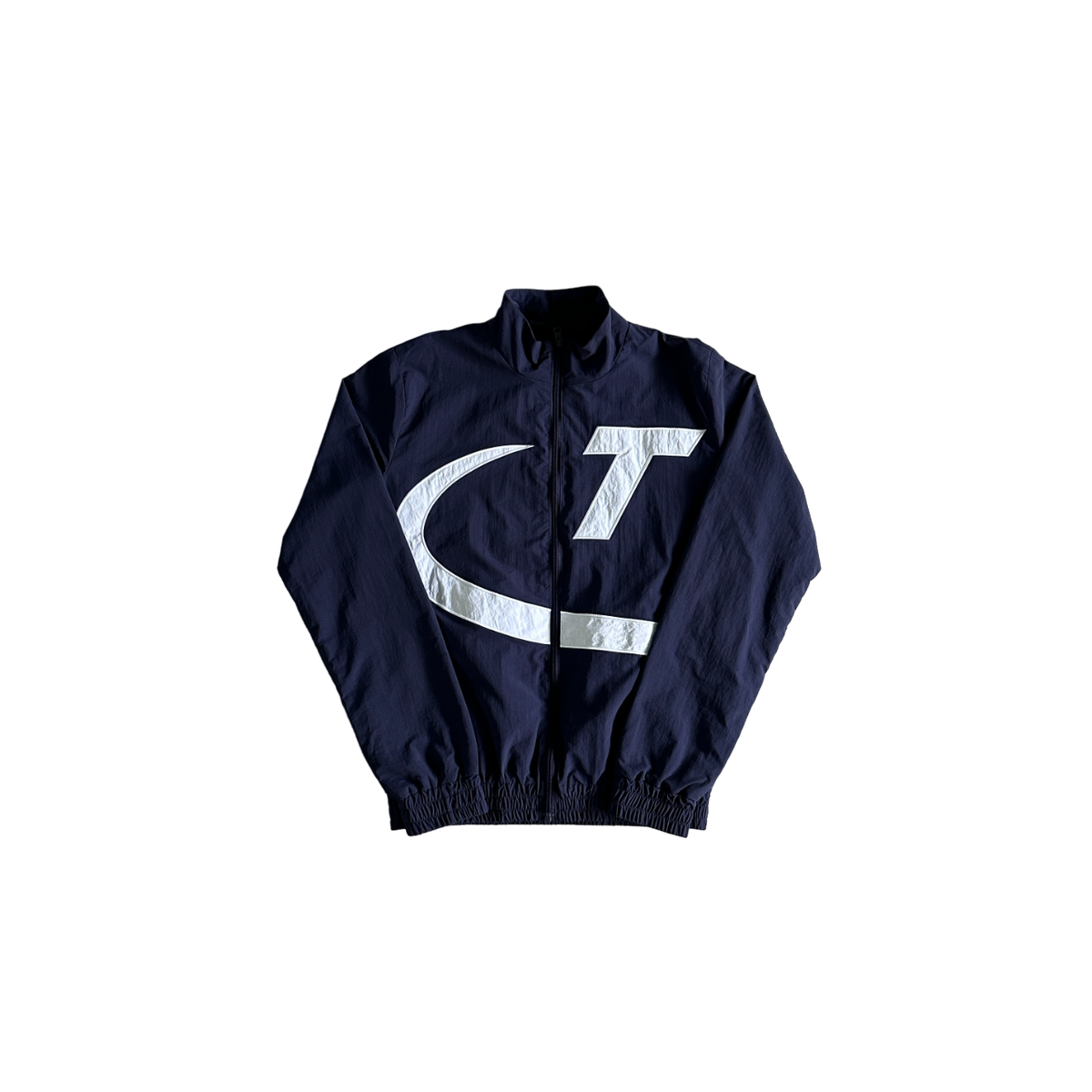 Trapstar Hyper Shellsuit Negru Albastru Trening - prezentare produs