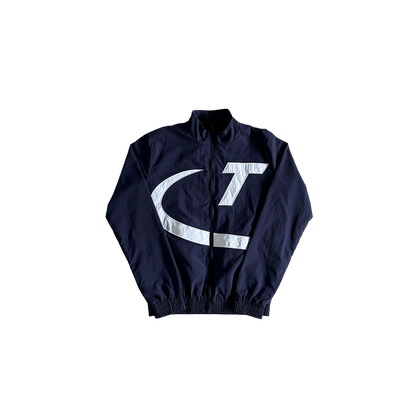 Trapstar Hyper Shellsuit Negru Albastru Trening - prezentare produs