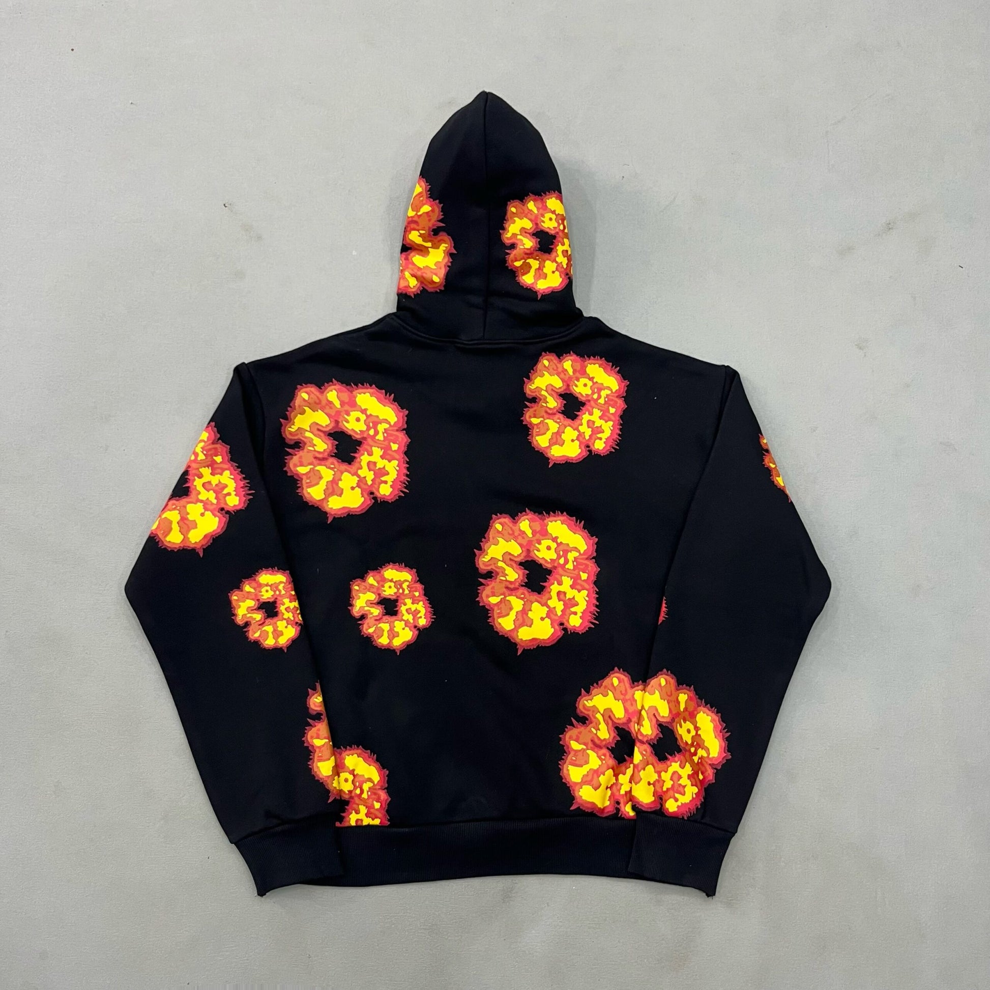 Offset X Denim Tears Hanorac Negru - prezentare produs