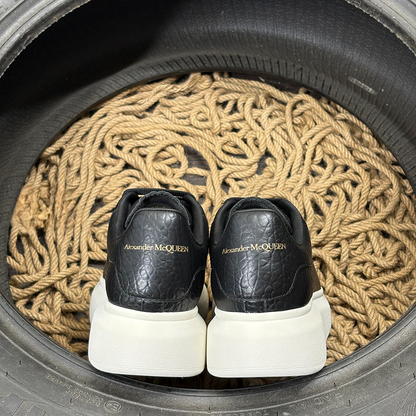 Alexander McQueen Negru Piele Pantofi sport - prezentare produs