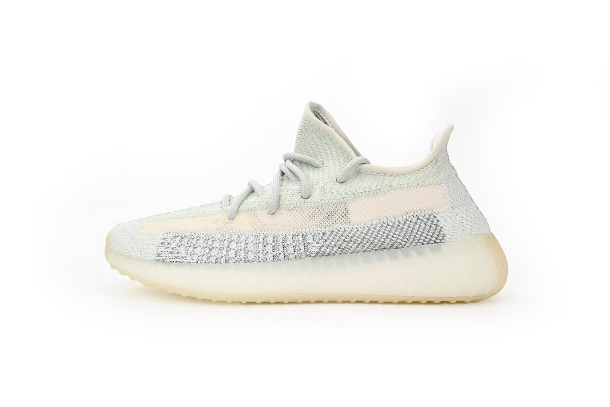 Adidas Yeezy 350 V2 Cloud Alb Reflectorizant - prezentare produs