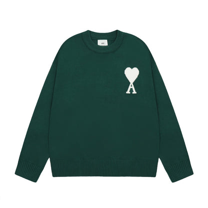 Ami Paris Pulover Verde - prezentare produs