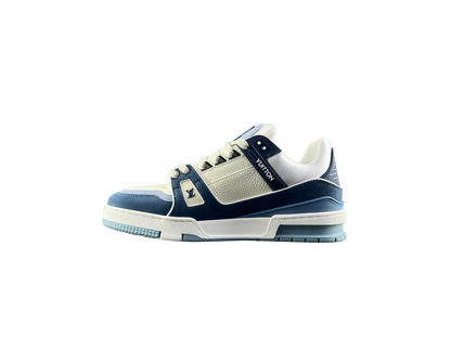 Louis Vuitton LV Trainers Albastru Alb - prezentare produs