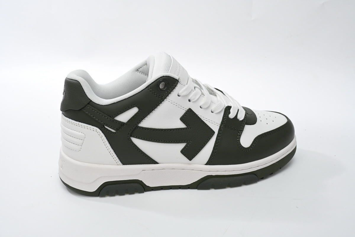 Off-White Off-White Out Of Office Military Verde Alb Pantofi sport - prezentare produs