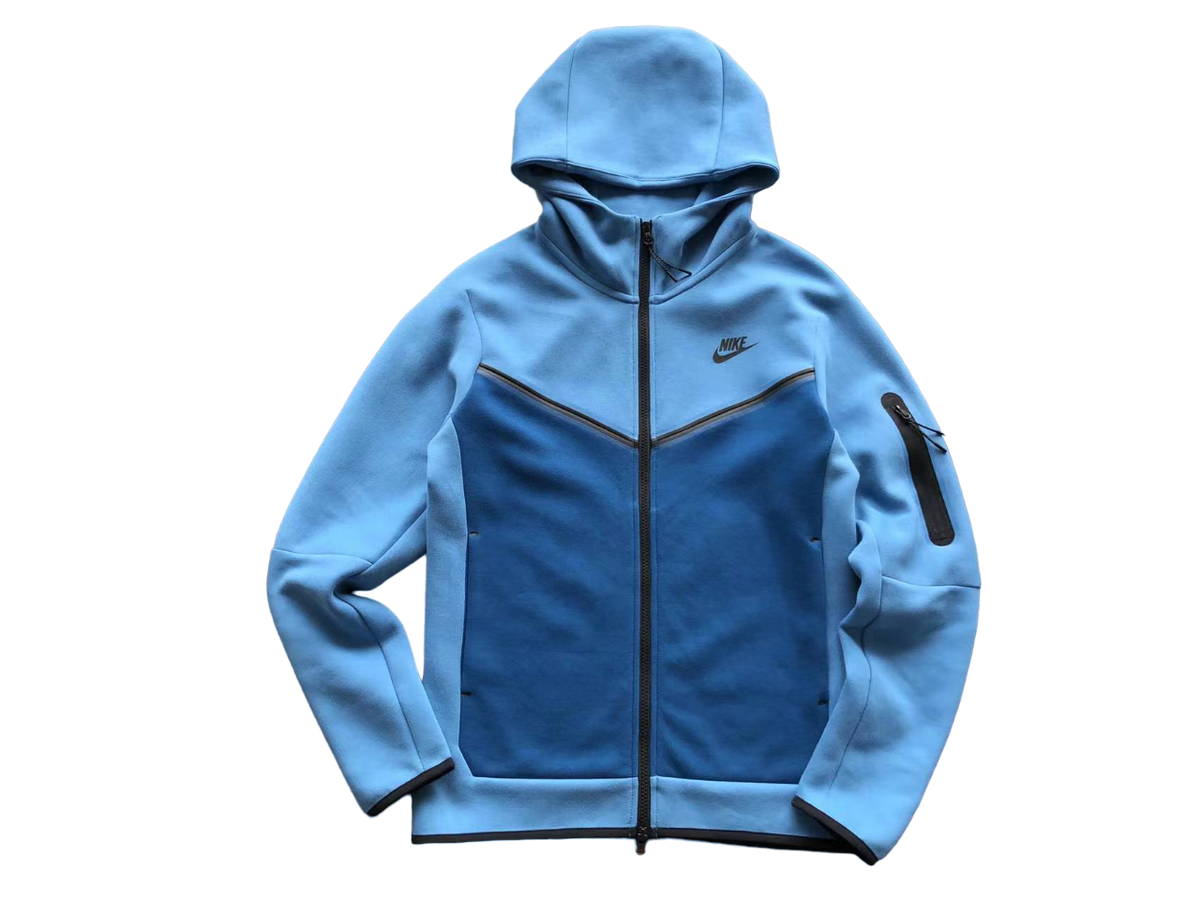 Nike Tech Fleece Albastru Fleece - prezentare produs
