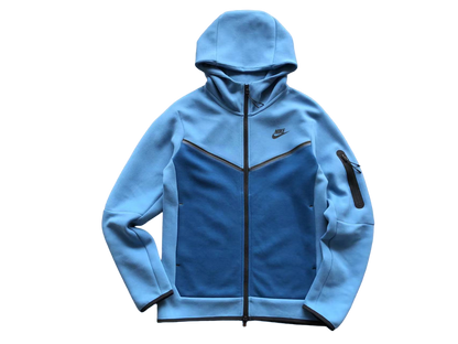 Nike Tech Fleece Albastru Fleece - prezentare produs