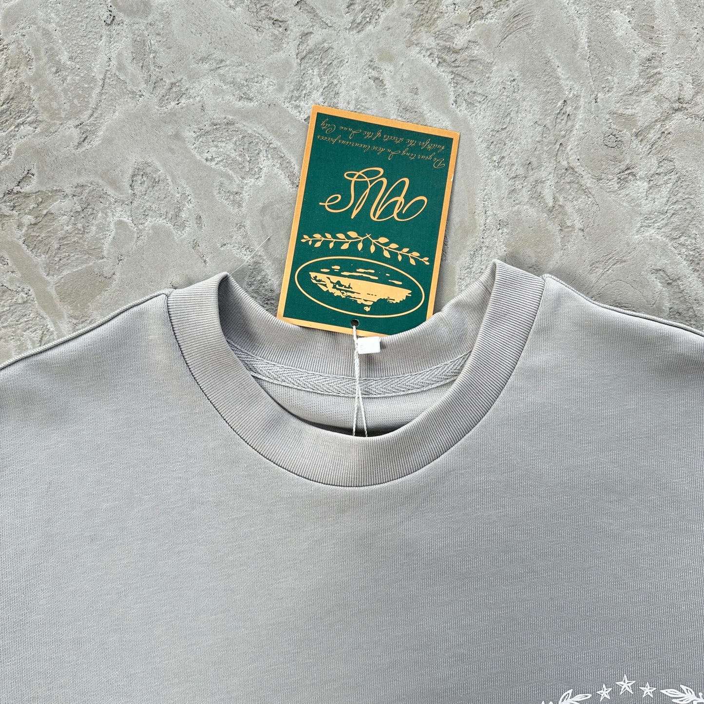 Corteiz Tricou New Colecție Gri - prezentare produs