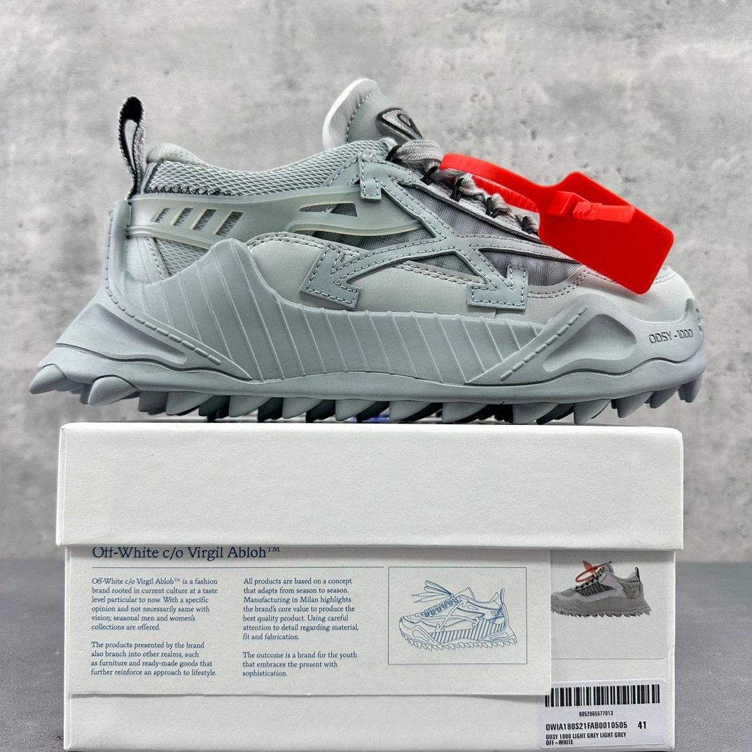 Off-White Off-White Odsy 1000 Gri Pantofi sport - prezentare produs