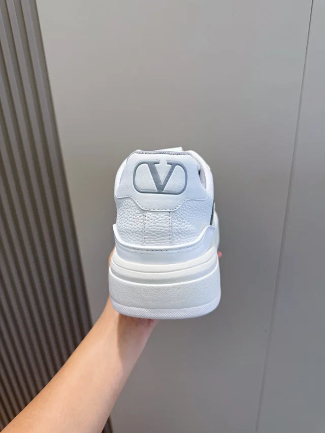 Valentino Trainers Alb Gri - prezentare produs