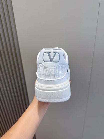 Valentino Trainers Alb Gri - prezentare produs