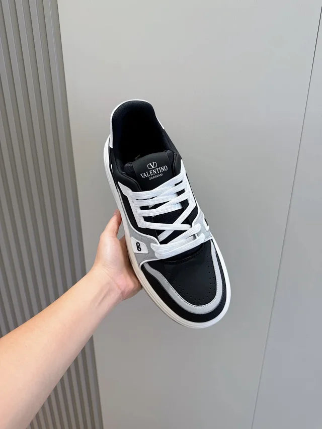 Valentino Trainers Gri Negru - prezentare produs
