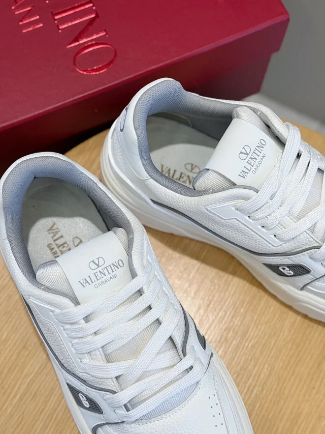 Valentino Trainers Alb Gri - prezentare produs