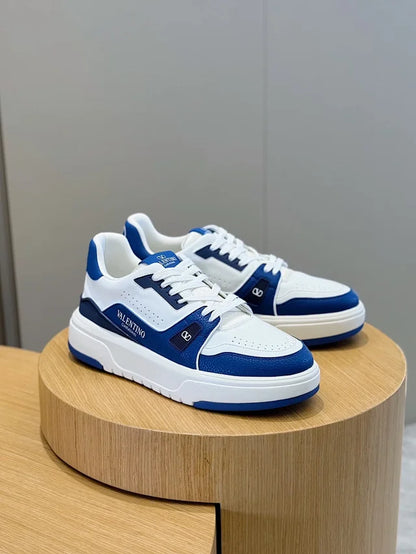 Valentino Trainers Albastru Alb - prezentare produs