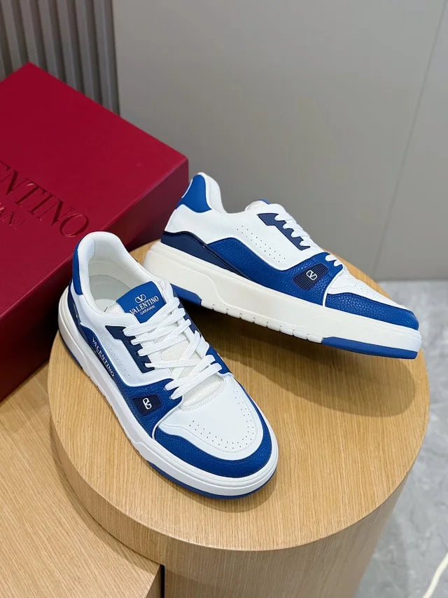 Valentino Trainers Albastru Alb - prezentare produs