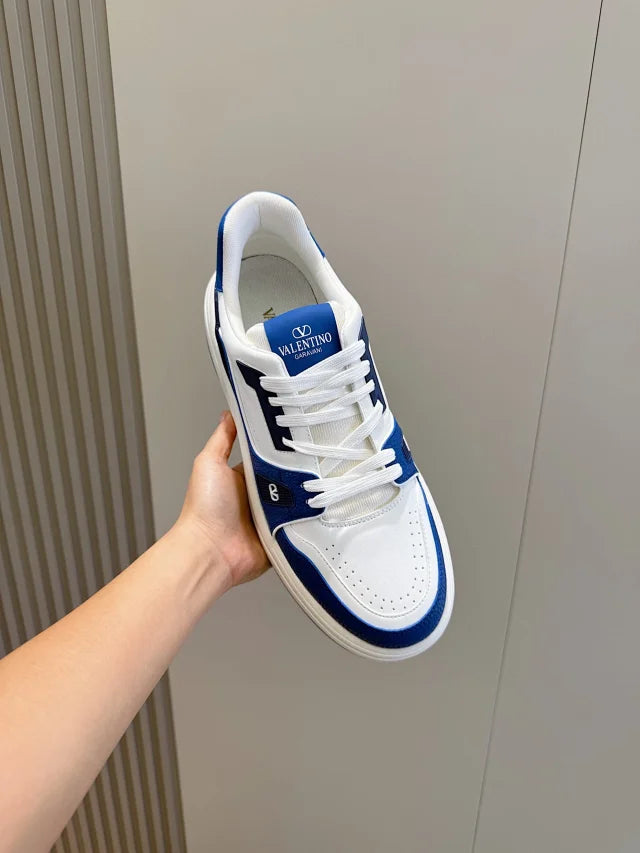 Valentino Trainers Albastru Alb - prezentare produs