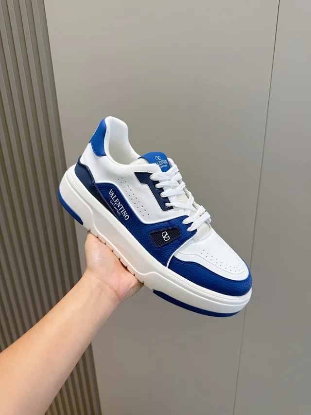 Valentino Trainers Albastru Alb - prezentare produs